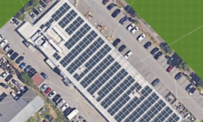 Photovoltaikanlage - Projekt Hanau