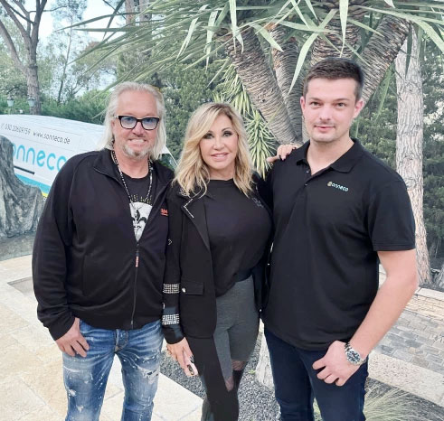 Photovoltaik Installation bei den Geissens