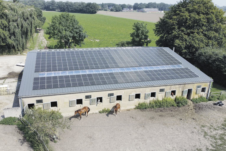 Nachhaltige Energieversorgung für eine Reithalle in Xanten